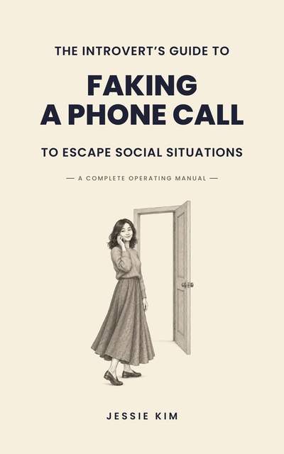 The Introvert’s Guide to Faking a Phone Call, book cover